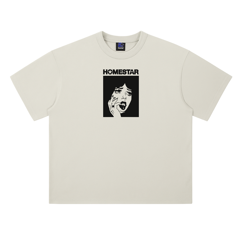LUCY TEE — Apricot
