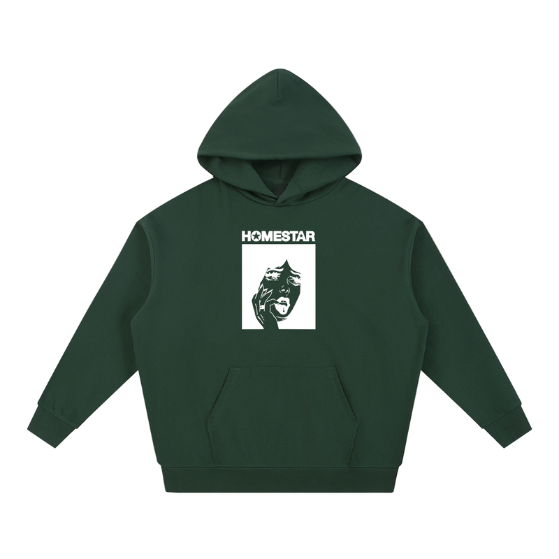 LUCY HOODIE — Dark Green
