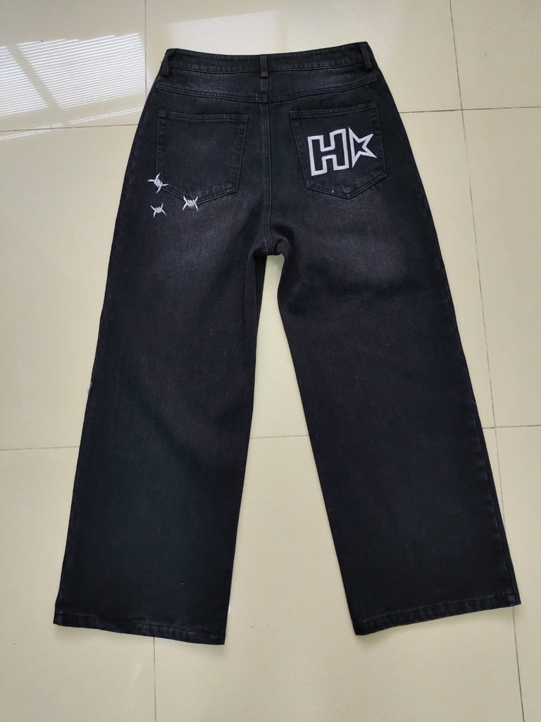 Washed finish — back view